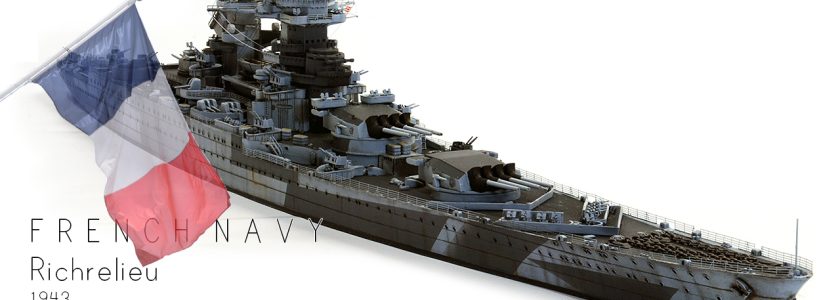 FN RICHELIEU CLASSBATTLESHIP RICHELIEU