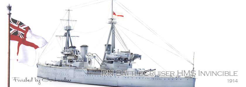 RN INVINCIBLE CLASSBATTLE CRUISER HMS INVINCIBLE
