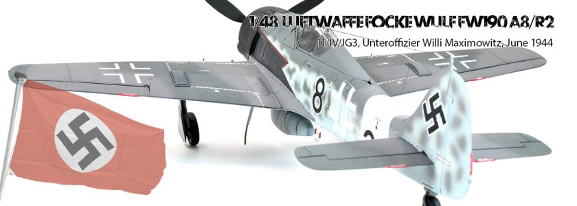 LUFTWAFFE FOCKE-WULFFIGHTER FW190 A-8/R2 WÜRGER