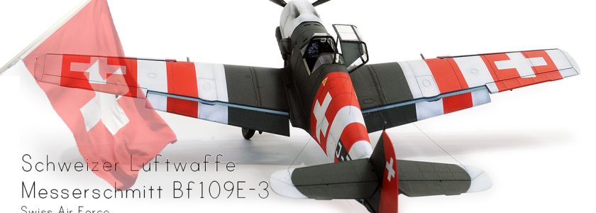 SCHWEIZER LUFTWAFFE MESSERCHMITTFIGHTER BF109E-3