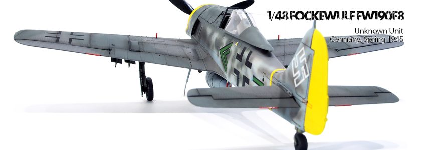 LUFTWAFFE FOCKE-WULFFIGHTER FW190 F-8 WÜRGER