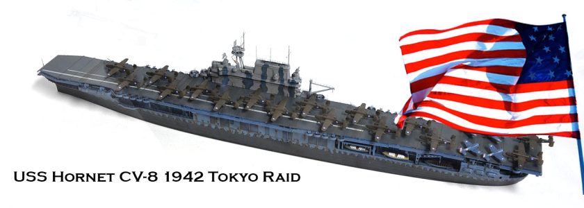 USN YORKTOWN CLASSAIRCRAFT CARRIER CV-8 HORNET